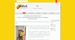 Desktop Screenshot of marwil-demenagements.ch